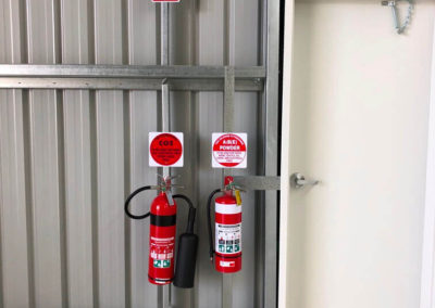 Supply and installation of fire extinguishers to a warehouse facility in Woodville North
